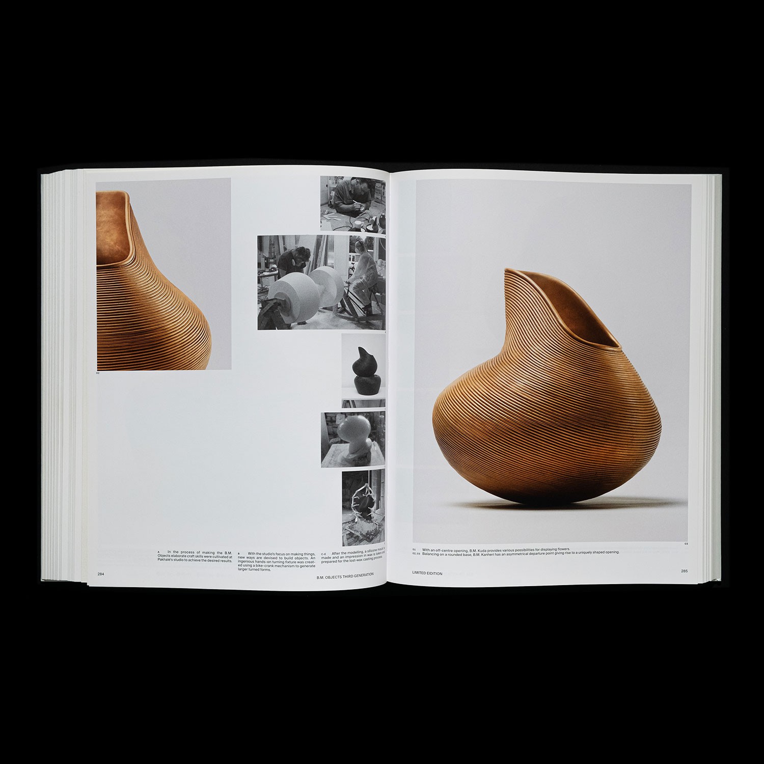 spread with product images