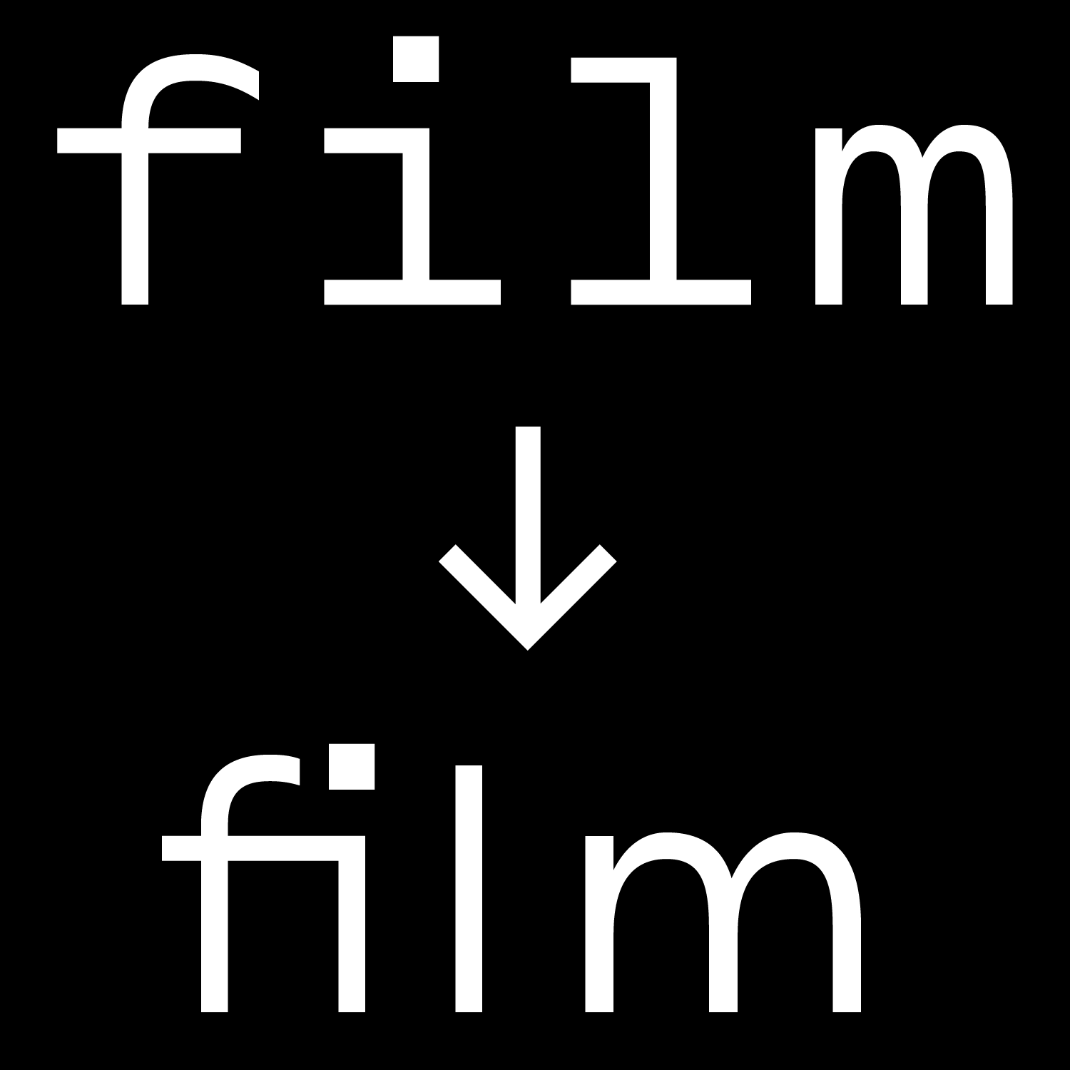 mono- und duospace variation of the typeface