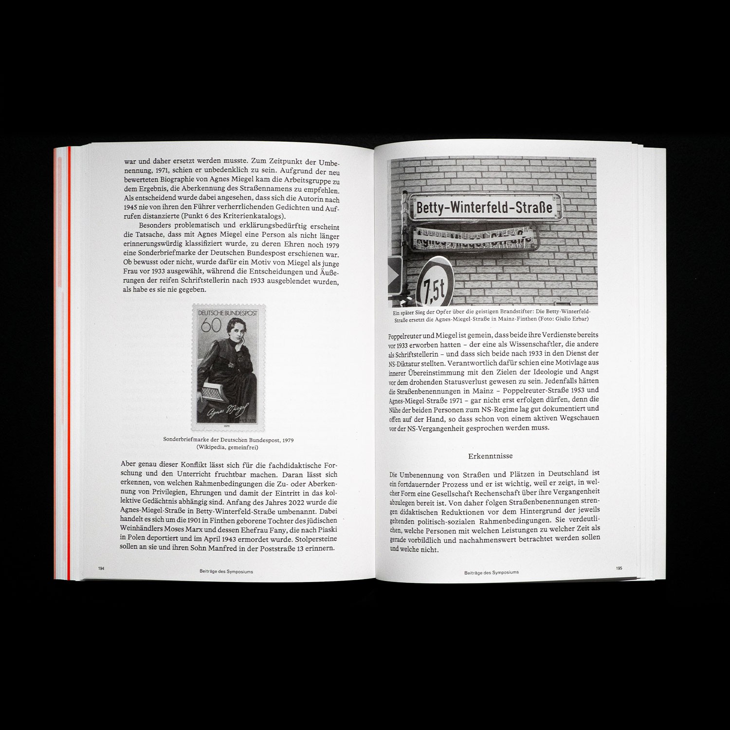 spread with text and images