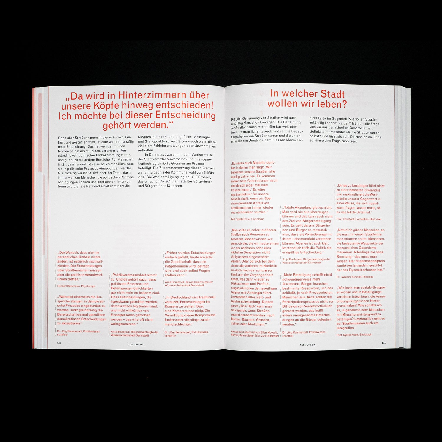 spread with quotes