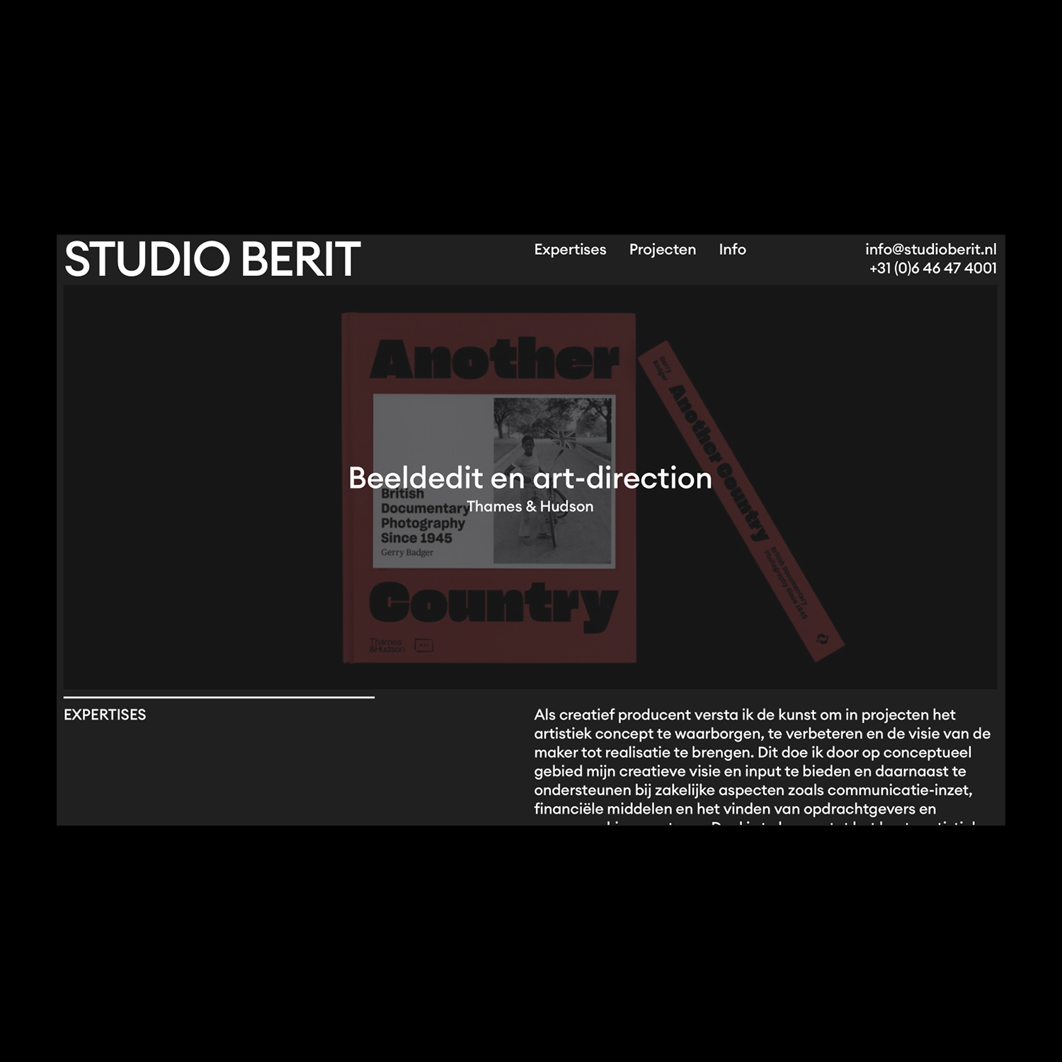start screen in dark mode